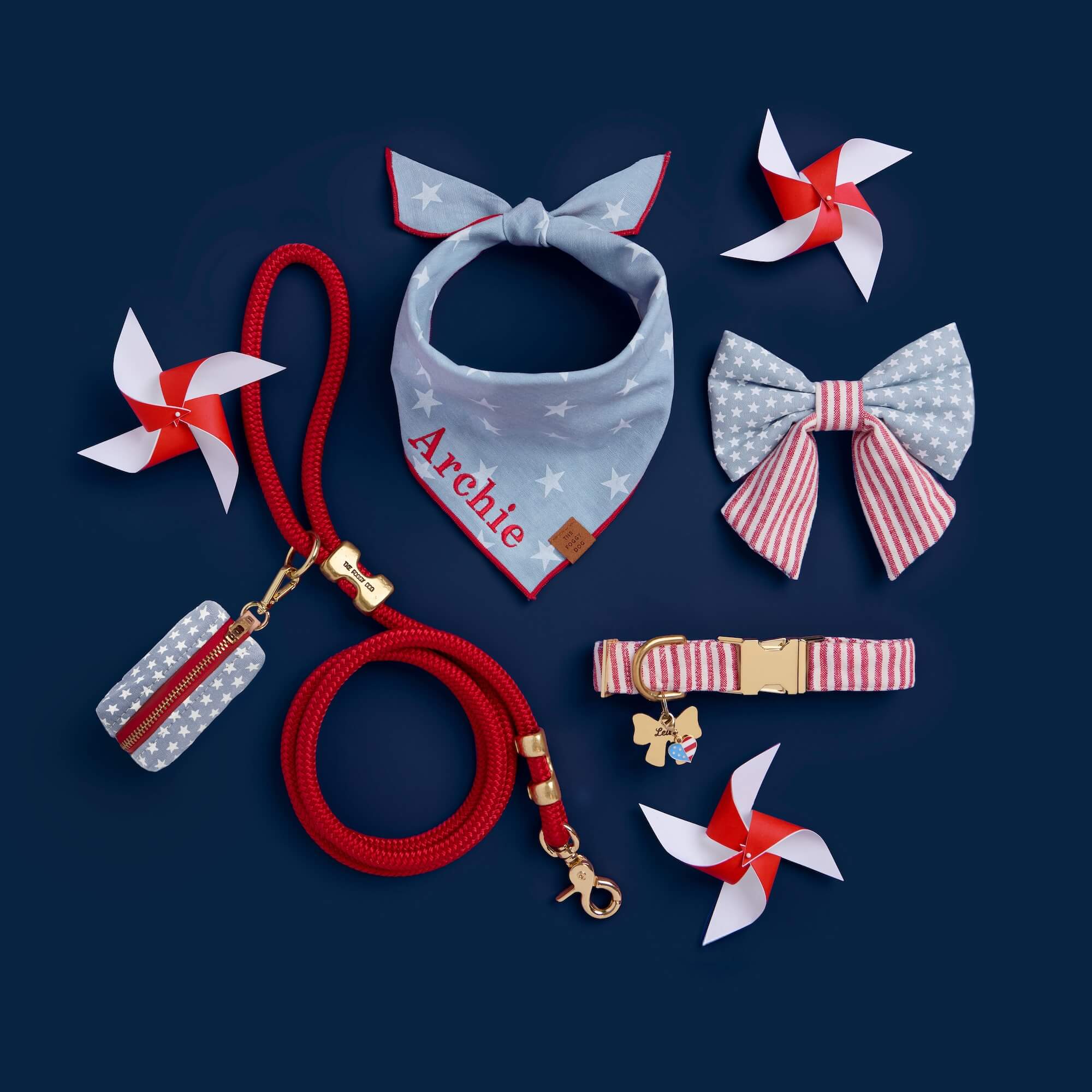 Bow Tie Pet ID Tag