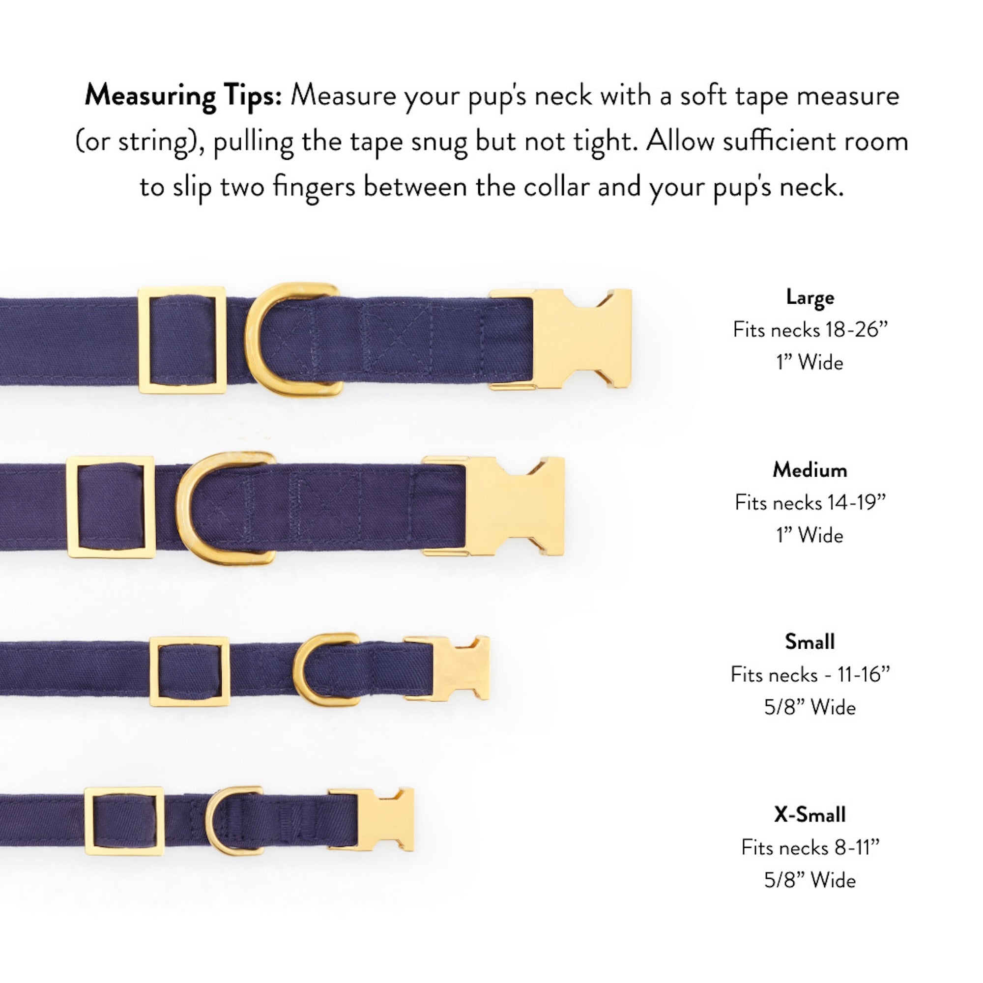 Cider Gingham Dog Collar