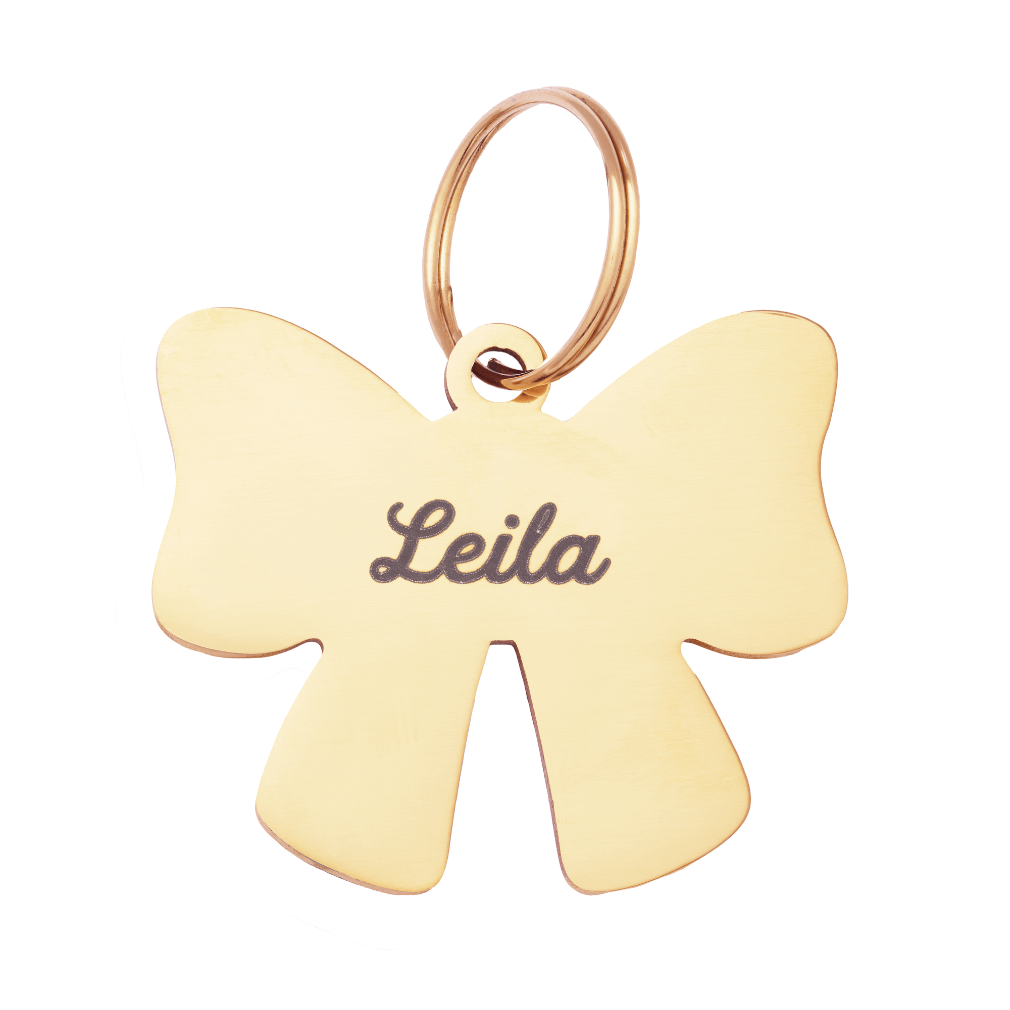 Lady Bow Pet ID Tag