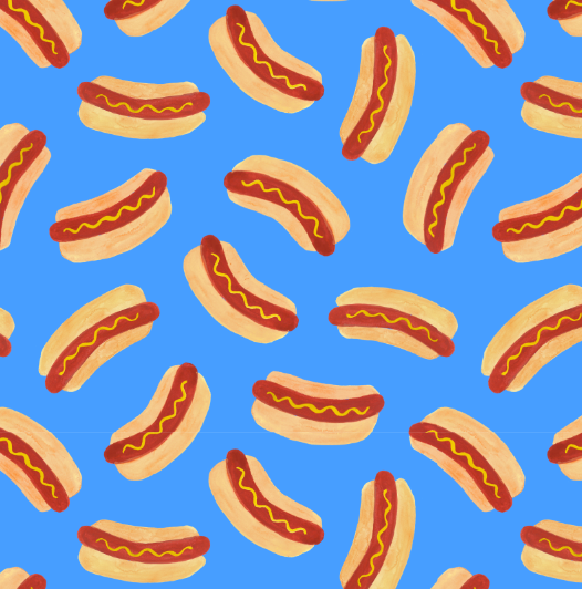 Hot Diggity Dog Collar