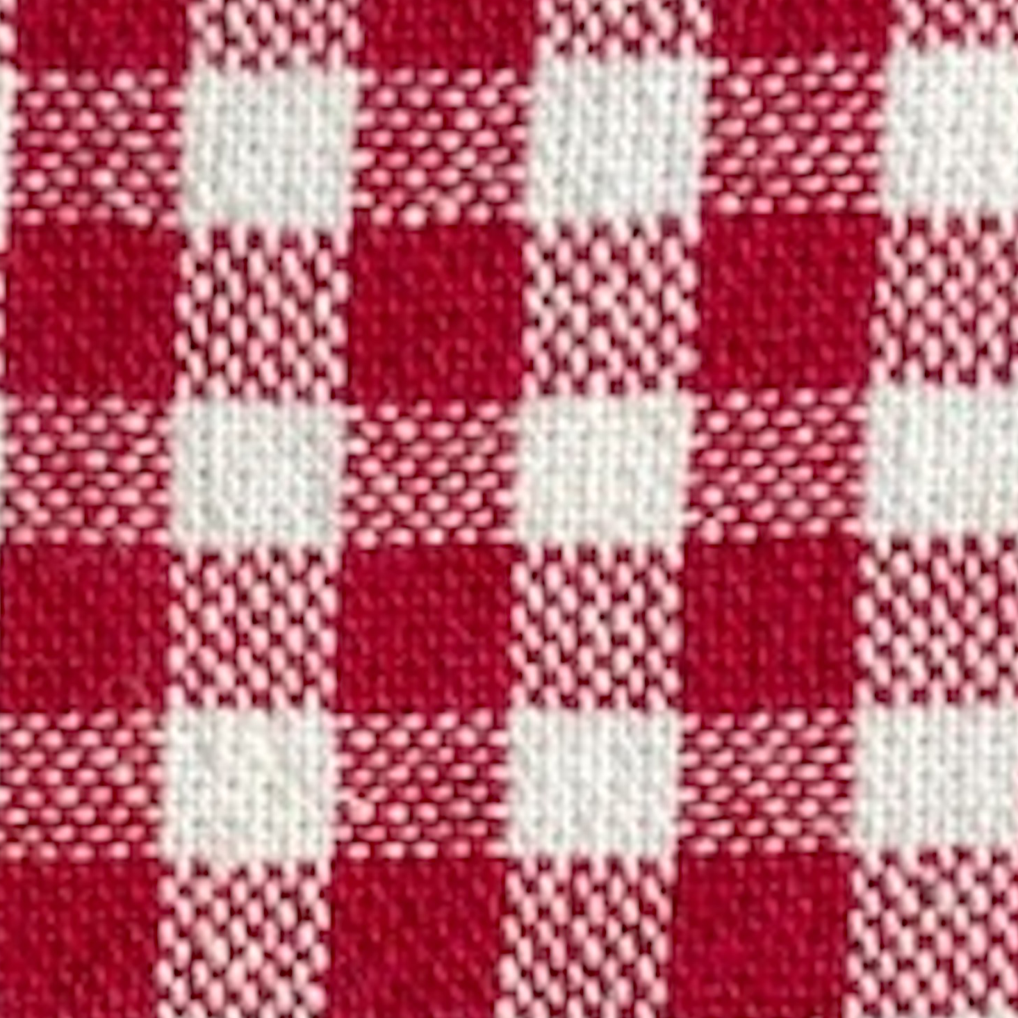 Red Gingham Dog Collar